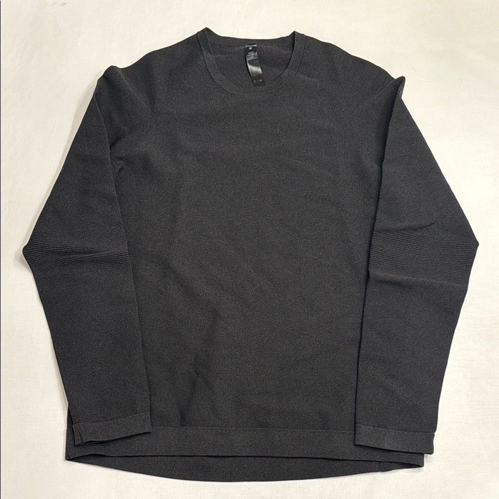 Men's Black Crewneck Sweater
